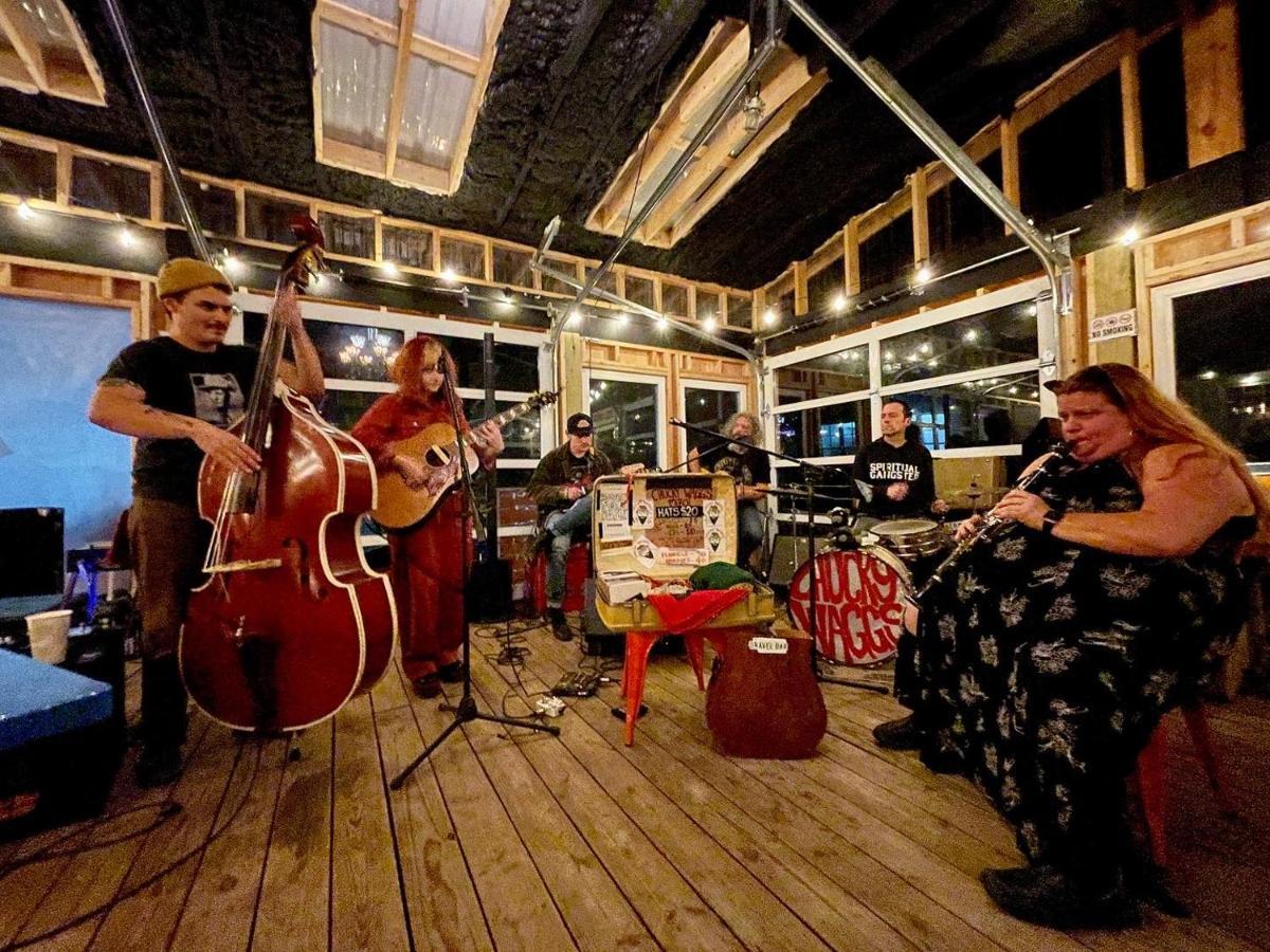 The Wanderoo Lodge Eureka Springs Exterior foto